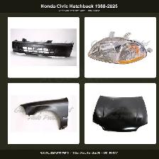 Honda Civic Hatchback 1988-2025 Bumper Hood Fender Mirror