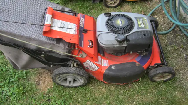 Serviced Ariens Professional rear wheels self-propelled