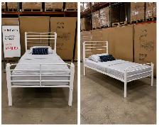 IF-154 White Metal Bed Frame