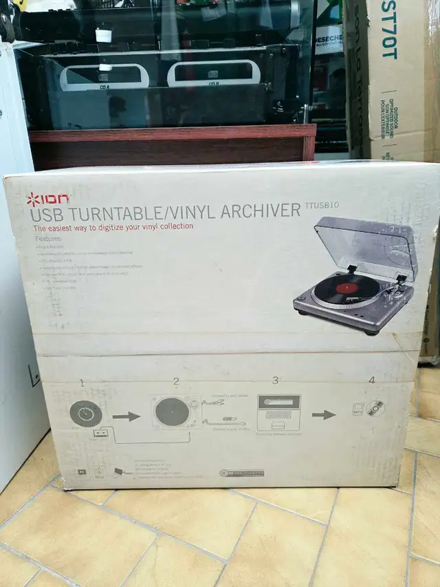 Table tournante USB