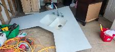 Corner cabinets, island & tall pantry with countertops - Photo 2
