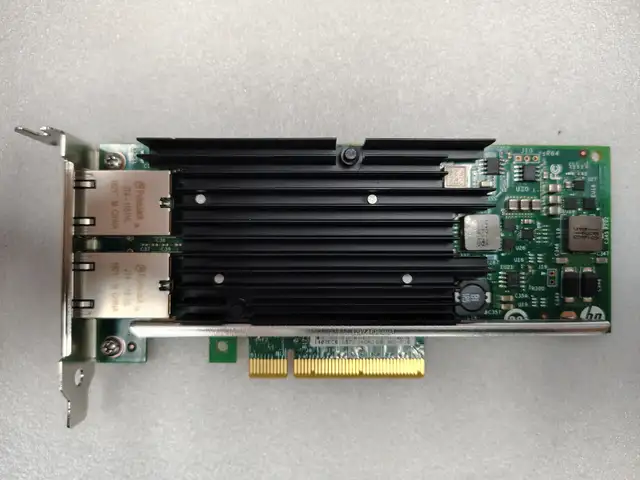 HP 561T 2-Port 717708-002 10GbE PCIe Ethernet Network Adapter LP