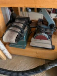 Drill press, band saw, sanders - Photo 4