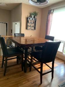 Table and chairs counter height - Photo 3