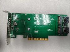 HP 759505-001 Dual SATA M.2 Drive PCIe Riser Card LP