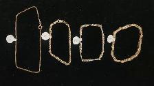 14k / 10k Solid Gold Bracelets: Diamonds, Amethyst 4 Available