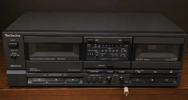 Technics Double Cassette Deck, I have lots of home audio here