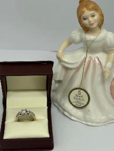 19k trilogy Diamond Ring - Photo 3