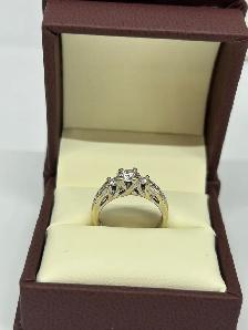 19k trilogy Diamond Ring - Photo 4