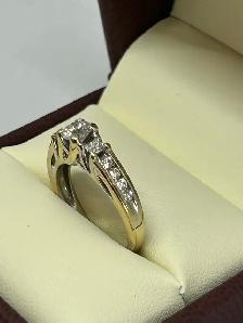 19k trilogy Diamond Ring - Photo 5