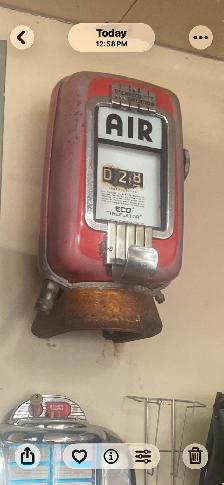 Vintage air meter