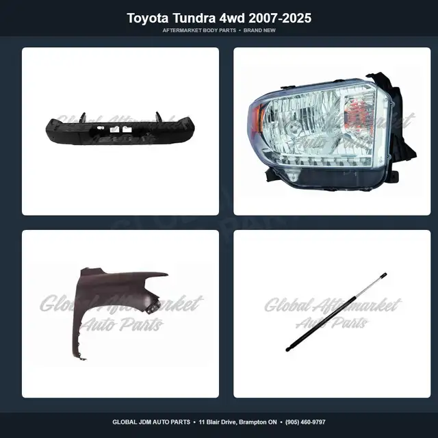 Toyota Tundra 4wd 2007-2025 Bumper Mirror Grille Fender Hood