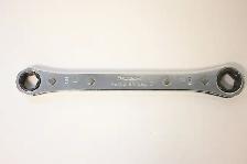 Snap-On 3 Piece Double Box End Ratcheting Wrench Set Used Good - Photo 4