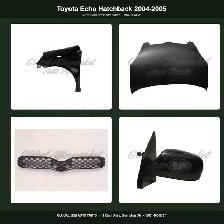Toyota Echo Hatchback 2004-2005 Hood Grille Fender Mirror