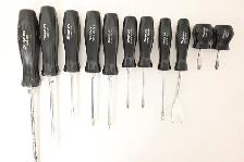 Snap On 11pc Set Screwdriver, trim pad remover, tire core tool - Photo 2