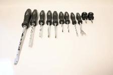 Snap On 11pc Set Screwdriver, trim pad remover, tire core tool - Photo 4