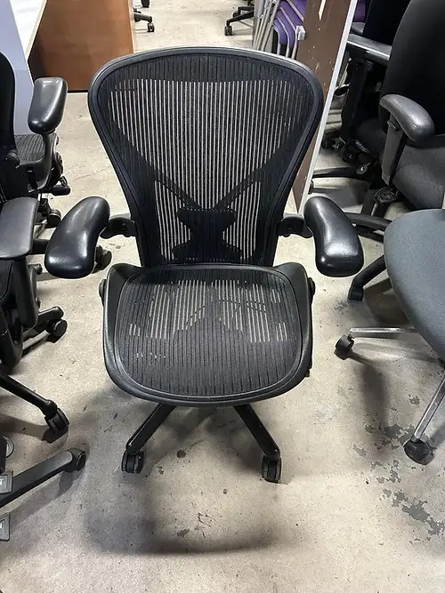 Herman Miller Aeron Chair Size B with PostureFit Support!