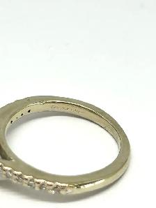 Princess-Cut Diamond Halo Engagement Ring – 14K White Gold - Photo 7