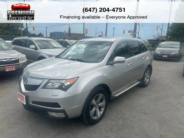 2010 Acura MDX  3 YEAR WARRANTY INCLUDED