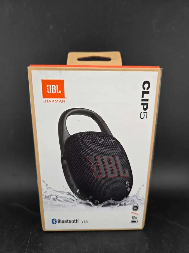 NEW JBL CLIP 5 BLUETOOTH SPEAKER
