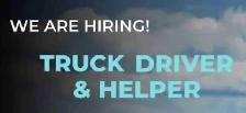 Hiring G , GZ Drivers and Helpers Asap