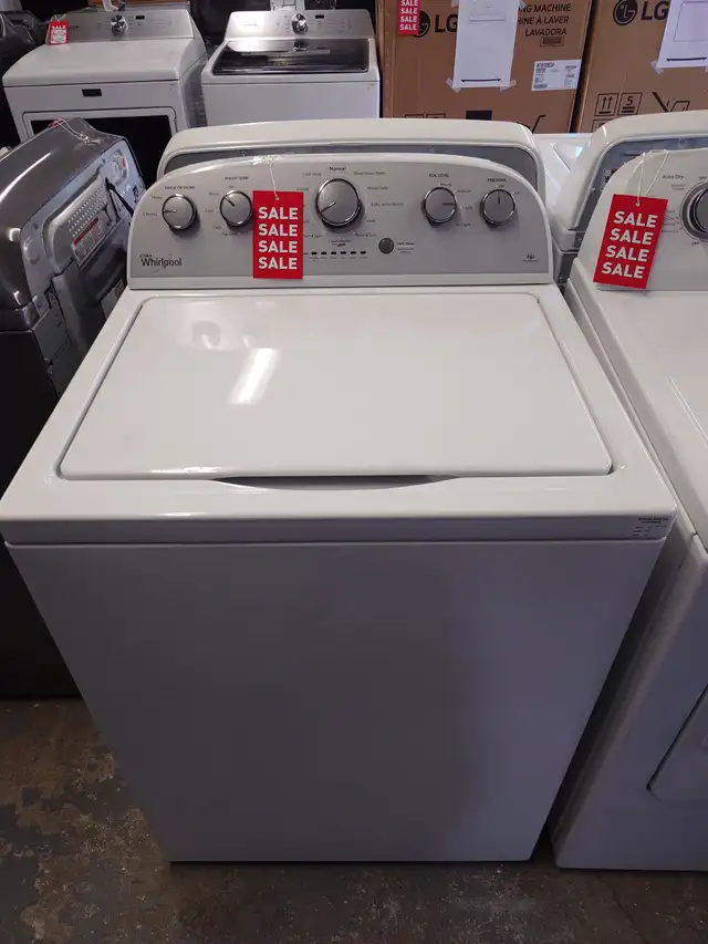 Whirlpool '27' White Top Load Washer on Sale‼️