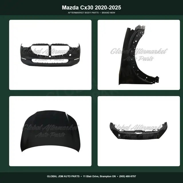 Mazda Cx30 2020-2025 Bumper Fender Hood Grille Mirror
