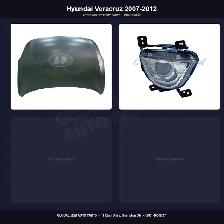 Hyundai Veracruz 2007-2012 Hood Fender Aftermarket Bumper