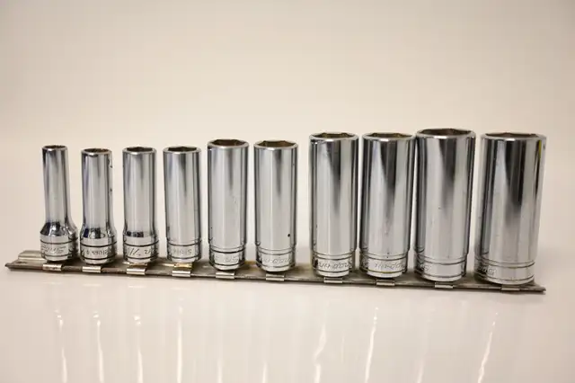 Snap-On Deep socket 10pc set USED good