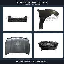 Hyundai Sonata Hybrid 2011-2025 Bumper Hood Grille Fender