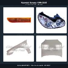 Hyundai Sonata 1999-2025 Hood Grille Fender Bumper Mirror