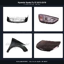 Hyundai Santa Fe Xl 2013-2019 Mirror Bumper Hood Grille