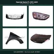 Hyundai Santa Fe 2001-2025 Fender Mirror Bumper Hood Grille