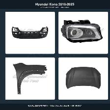 Hyundai Kona 2018-2025 Grille Fender Bumper Absorber Mirror