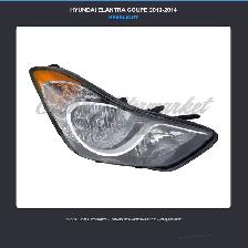 Hyundai Elantra Coupe 2013-2014 Hood Fender Bumper Grille - Photo 3
