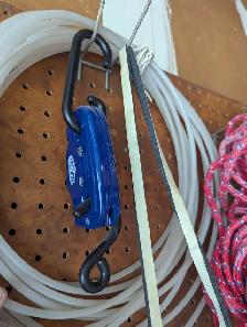 Tie Boss - 3/8' GS Self-Locking Tie Down Hook, 275 lbs, Blue - Photo 4