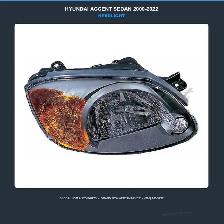Hyundai Accent Sedan 2000-2022 Hood Grille Fender Mirror - Photo 3