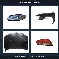 Hyundai Azera 2006-2011 Hood Fender Aftermarket Bumper