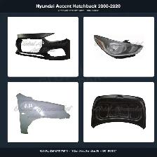 Hyundai Accent Hatchback 2000-2020 Hood Grille Fender Mirror