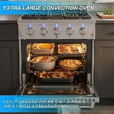 Hight Quality 30" Professional Dual Fuel Gas Range Supper Sale - Photo 3