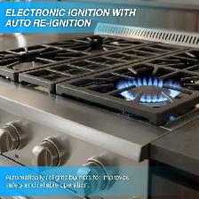 Hight Quality 30" Professional Dual Fuel Gas Range Supper Sale - Photo 6
