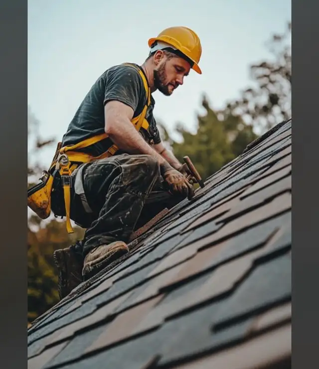 Roofing labourer