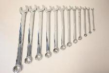 Snap On 12pc set Combination Wrenches Used in working condition