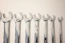 Snap On 12pc set Combination Wrenches Used in working condition - Photo 8
