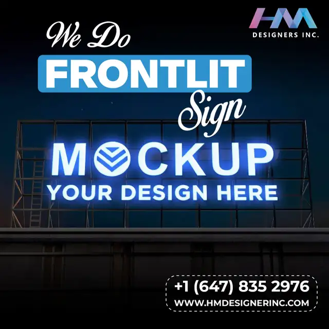 Frontlit Signs – Custom Design & Installation
