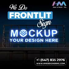 Frontlit Signs – Custom Design & Installation