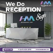Reception Signs – Professional Custom Designs