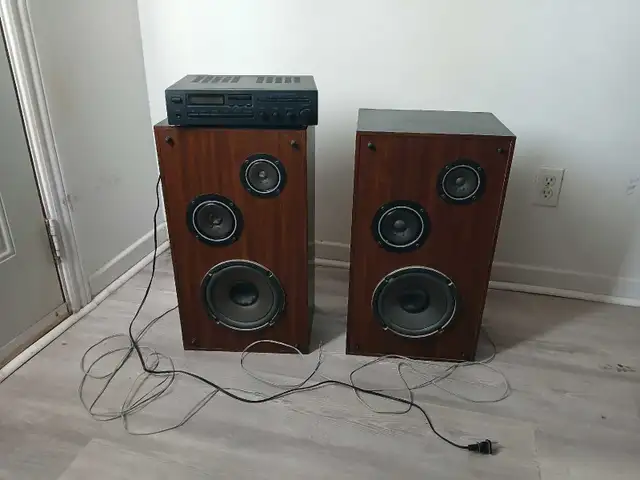 speaker et amplificateur a donner