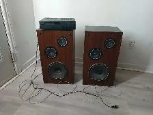 speaker et amplificateur a donner