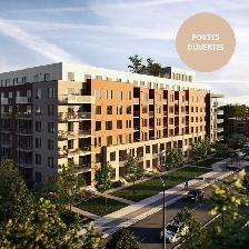4 1/2, 2 chambres, a louer, condo, immeuble neuf, Montreal